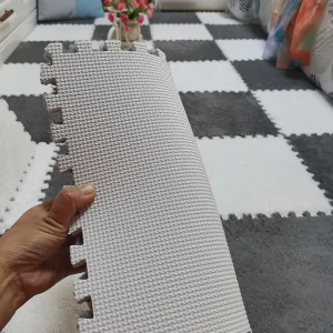 24PCS Solid interlocking foam mat , non-slip