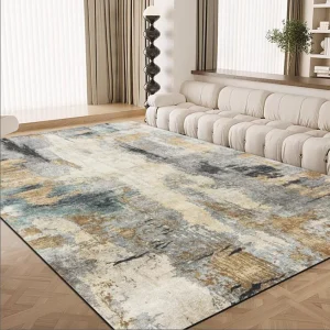 Nordic Abstract Design  Area Rug Washable Non-Slip