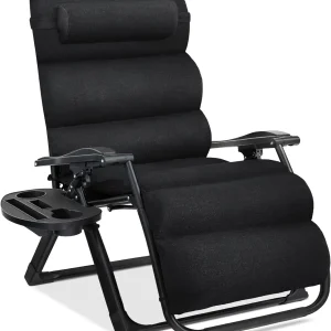 Oversized Zero Gravity, Folding Outdoor Patio Recliner