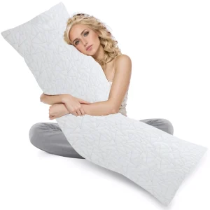 Fluffy Memory Foam Body Pillow for Adults