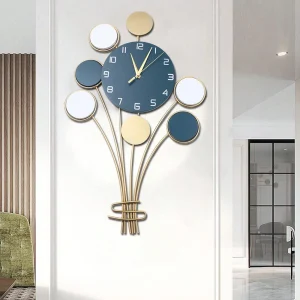 Large Hot Air Balloon Decor Wall Clock