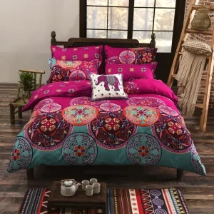 Bohemian Bedding set Mandala Floral Printed Duvet 3pc